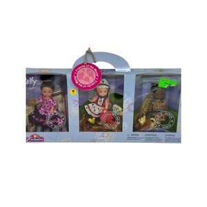 NIB Kelly Friends of the World Dolls Mattel #54863 2002 TRU Exclusive Old Stock